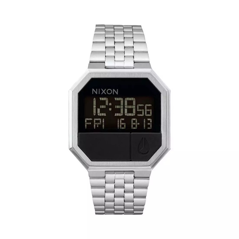 nixon re run silver watch